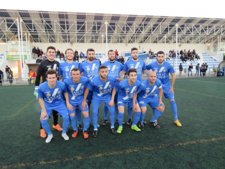 Once inicial del Manzanares ante La Gineta. Foto: J.A. Romero