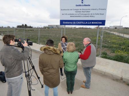 Visita a los terrenos del nuevo colegio Divina Pastora
