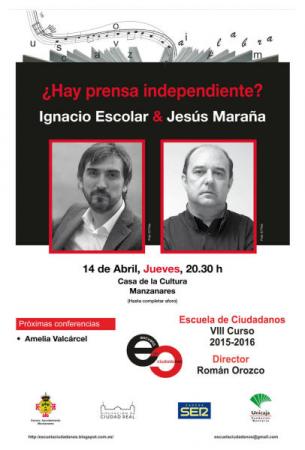 Cartel anunciador del debate en la EC