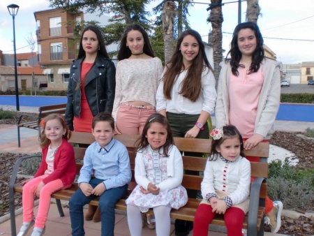 Participantes de la elección del barrio Divina Pastora