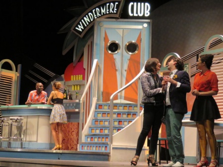 Momento de la representación en el Gran Teatro