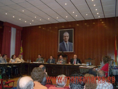 Sesión plenaria en Manzanares