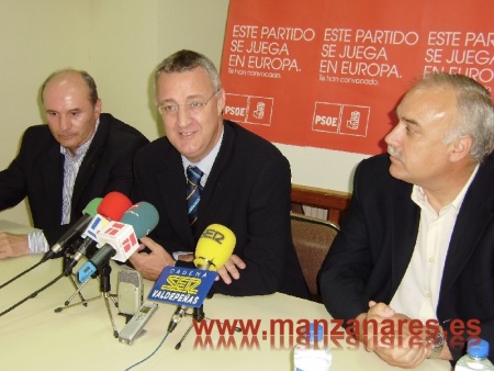 Caldera estuvo en el acto público de Manzanares