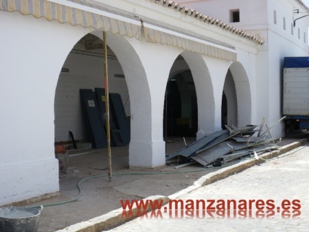 Obras del Mercado Municipal