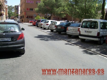 Estacionar sin zona azul