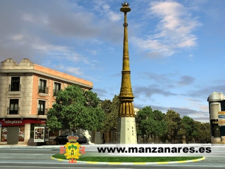Escultura para rotonda de la calle Toledo