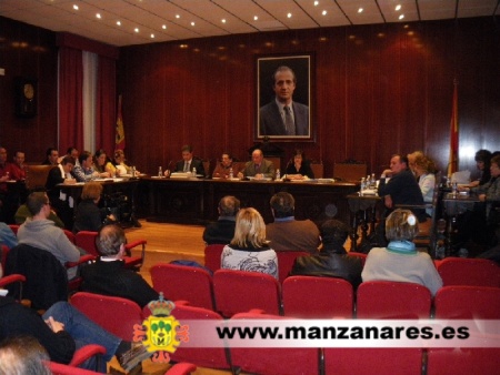Pleno de enero en Manzanares