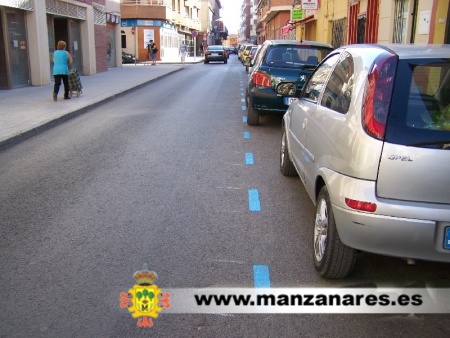 Zona azul de Manzanares