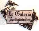 Imagen: Logotipo CAFÉ LA GALERIA "Antigüedades"