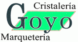 Imagen: logotipo Cristalería y Marquetería Goyo