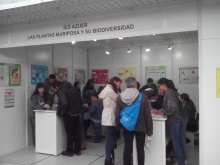 Alumnado del IES Azuer de Manzanares en la VII Edición de la Feria Científica "Finde Científico"