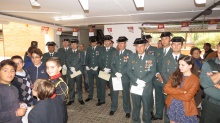 Miembros de la Guardia Civil que han sido condecorados