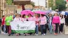 Marcha Rosa por la Avenida de Cristóbal Colón