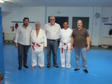 Pablo Camacho, José Cañizares, Julián Nieva, Paqui Moreno y Pedro Callejas