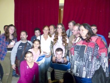 Fotos de Ruth Lorenzo con fans en Manzanares