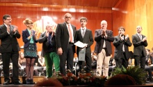 El alcalde y la concejala de Cultura entregaron los reconocimientos de la Gala de la Música