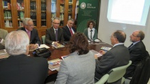 Reunión de trabajo e informativa en EFA Moratalaz Manzanares