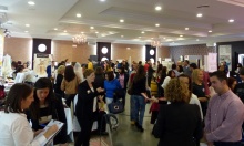 Interior del Salón Novios Manzanares en su edición de 2015