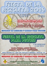 Cartel de la fiesta de la bicicleta