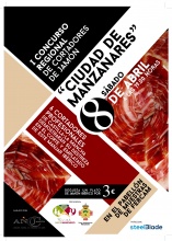 Cartel del concurso de cortadores de jamón