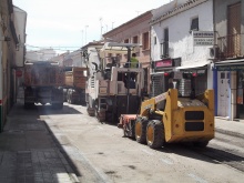 Obras de mejora en la calle Carrilejos