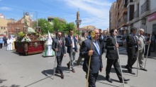 Junta de Cofradías en la procesión del Domingo de Resurrección