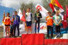 El C.D. Manzanares Orientación se alza con nueve medallas en el Campeonato de España