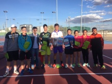 Cuadro de honor del campeonato cadete masculino