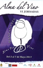 Cartel anunciador de las VI Jornadas "Manzanares, Alma del Vino"