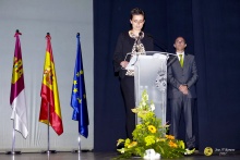 Esther Nieto-Márquez durante su intervención