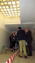 Visita que realizaron las autoridades al IES "Sotomayor" 