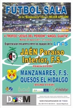 Cartel del partido ante el Jaén