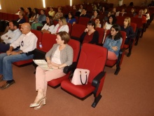 Público asistente a la conferencia "Cuando el alzheimer no puede decidir por sí mismo: la incapacitación"