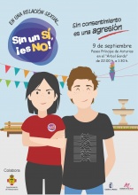 Cartel de la campaña para adolescentes
