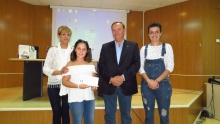 Lucía Díaz, ganadora del concurso Booktuber en categoría de 5ª de Primaria a 2º ESO