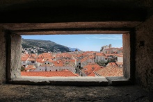 Una de las fotos participantes: Ventana a Dubrovnik, de David García de Dionisio