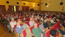 El público llenó la Casa de Cultura