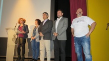 Beatriz Labián, Camen Pimienta, Francisco Navarro, Juan López de Pablo y Andrés Carmona