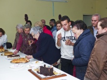 Degustación de postres tras un concurso anterior