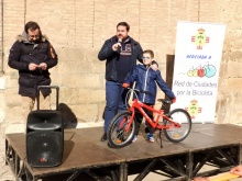 Jaime Pacheco ha sido el ganador del sorteo de la bicicleta infantil