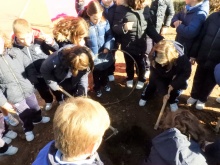 Los escolares han participado activamente