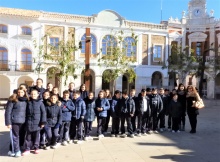 Foto de familia del grupo del colegio San José