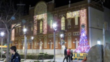 Gran Teatro con el abeto de Navidades Sostenibles