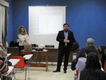 El concejal de Personal y Empleo Pablo Camacho da la bienvenida a los participantes