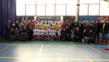 La familia de las jugadoras también ha acompañado al equipo en la celebración