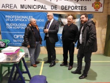 El alcalde de Manzanares y el concejal de Deportes asisten al campeonato