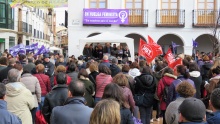 Varios centenares de personas se han sumado a la convocatoria