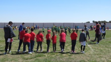 Alumnado de primero y segundo de primaria