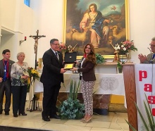 María Jesús Ruiz Fuensanta pronunció el pregón de exaltación