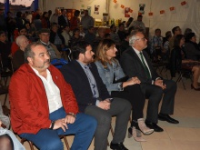 Representantes del Equipo de Gobierno en la inauguración de las fiestas